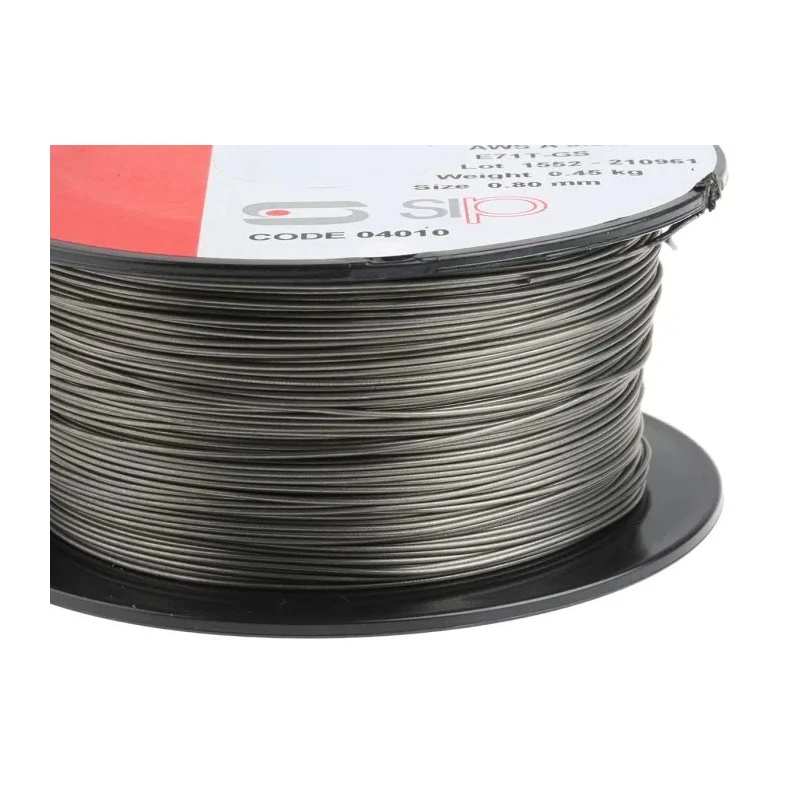 RS PRO Flux Cored Gasless Wire for MIG Welding Process 0.8 mm Shielding Diameter 0.45 kg Reel 712-337