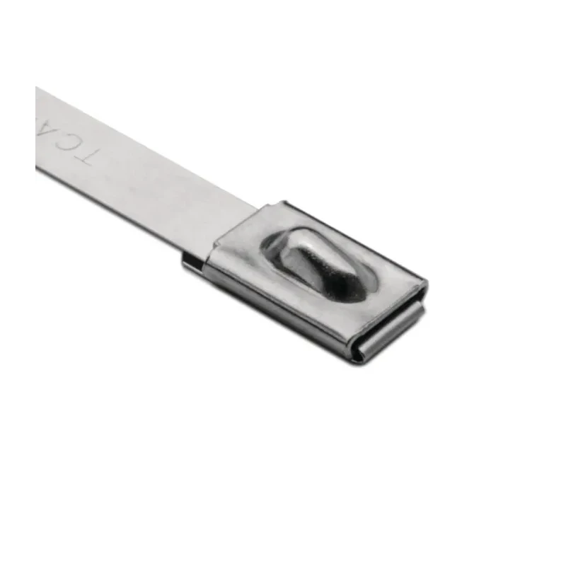 HellermannTyton Cable Tie Roller Ball 362 mm x 7.9 mm Metallic 316 Stainless Steel 111-94149 MBT14H-SS316-ML