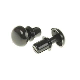 Essentra Nylon Snap Rivet 2.6 mm Diameter, 4.5 mm Length, Plain Finish, Nylon Body 255-9920