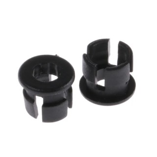 Keystone LED Holder for use with 3 mm (T-1) LED, Black, Height 4.78mm 8309