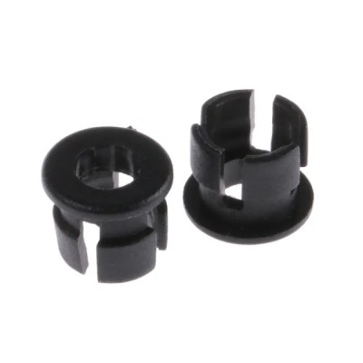 Keystone LED Holder for use with 3 mm (T-1) LED, Black, Height 4.78mm 8309