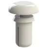 Essentra Nylon Snap Rivet 2.6 mm, Rivet Length 4.5 mm, Nylon Body, Plain Finish, Model 256-0009