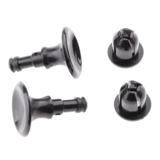 Essentra Plastic Snap Rivet Nylon Body Snap Latch Rivet 8.2 mm Diameter 256-0138