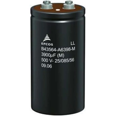 TDK Aluminium Cylindrical Can Capacitor 0.1F 16V DC Polar Screw Termination B41456B4100M600