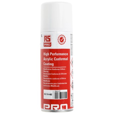 Kontakt Chemie RS PRO Transparent Acrylic Resin Conformal Coating 200 ml Aerosol -55 °C to 130 °C 714-462