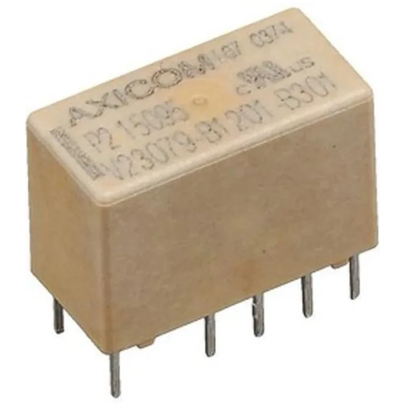 TE Connectivity PCB Signal Relay 5V DC Coil 2A DPDT V23079C1101B301