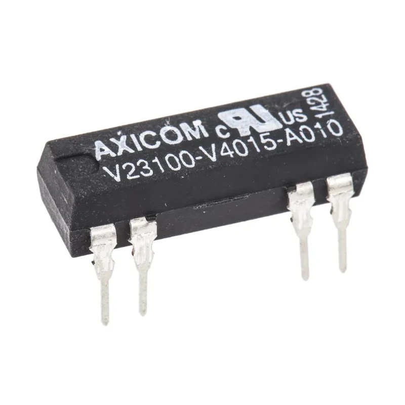 TE Connectivity PCB Reed Relay, 15V DC Coil, SPST Contact, 200V DC Max, 1A Max, 2000 Ω Coil Resistance V23100V4015A10