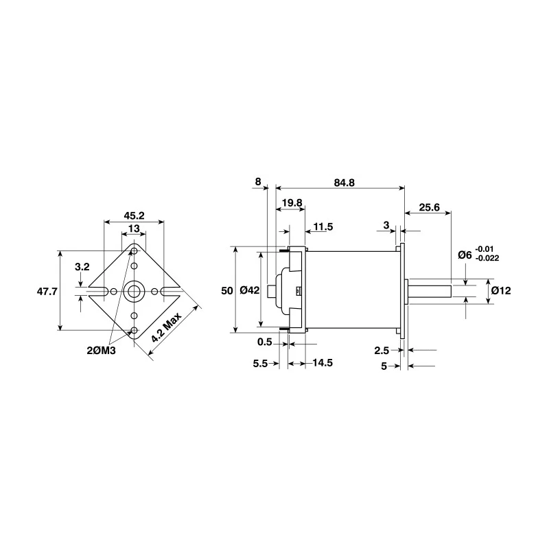 Crouzet Encoder Accessory for Motor Applications 82049011