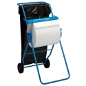 Kimberly Clark Stainless Steel Blue Floor Standing Rolled Hand Towel Dispenser 160mm Width 794mm Height 6155