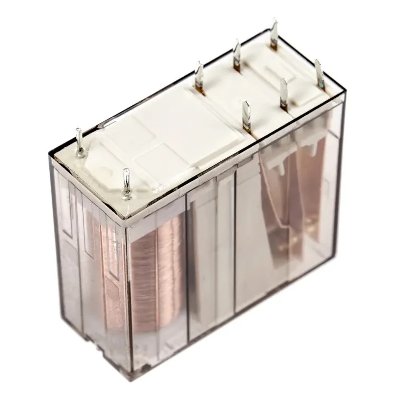 TE Connectivity PCB Power Relay 24V DC Coil 8A Switching Current DPDT RP421024