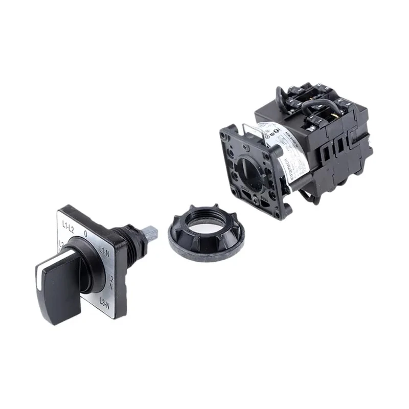 Schneider Electric Cam Switch 7 Position 45° Black Handle Actuator 12A K1F027MCH