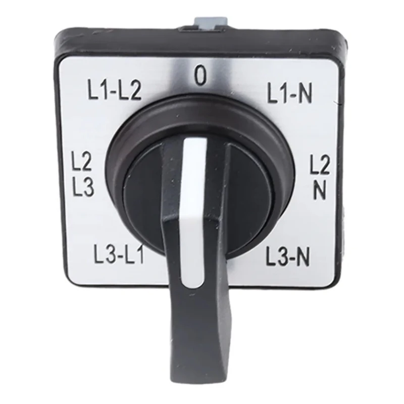 Schneider Electric Cam Switch 7 Position 45° Black Handle Actuator 12A K1F027MCH