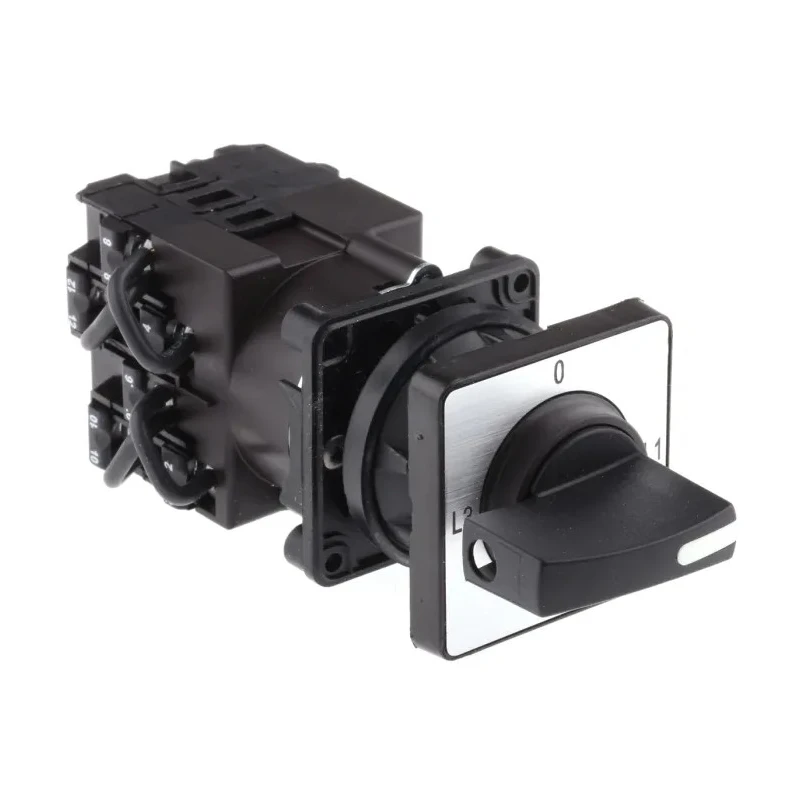 Schneider Electric Harmony 4 Position 90 °, Black Handle 12A Cam Switch K1F003MCH