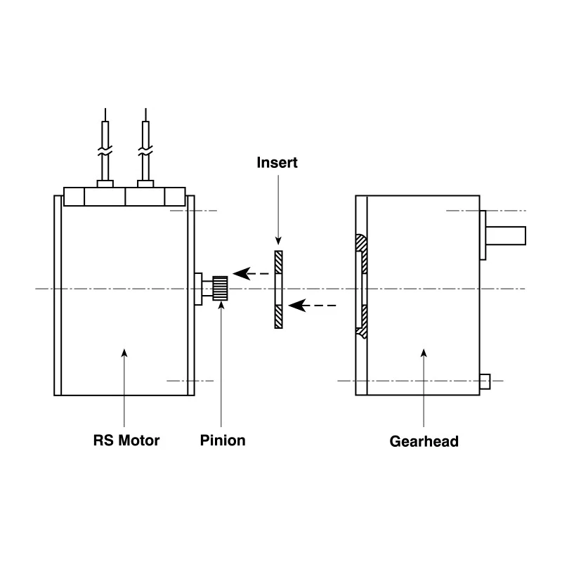 McLennan Servo Supplies Spur Gearbox 125:1 Gear Ratio 5 Nm Maximum Torque MRIG23 (125:1)