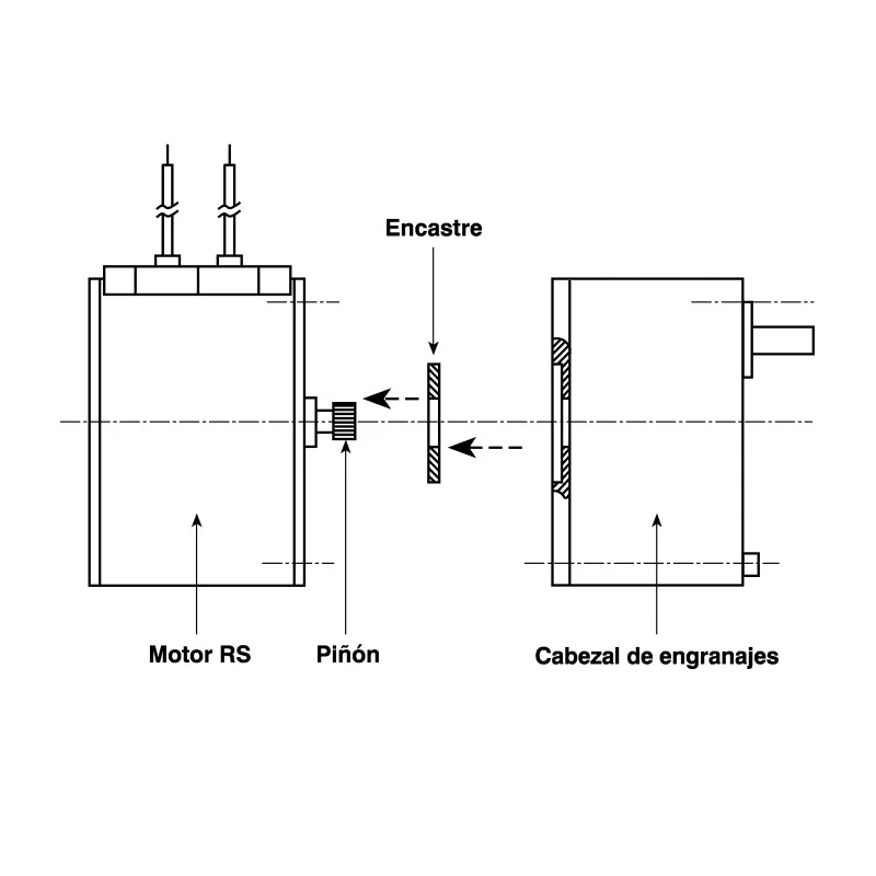McLennan Servo Supplies Spur Gearbox, 250:1 Gear Ratio, 6 Nm Maximum Torque MRIG27 (250:1)