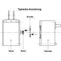 McLennan Servo Supplies Spur Gearbox, 250:1 Gear Ratio, 6 Nm Maximum Torque MRIG27 (250:1)