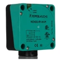 Pepperl + Fuchs Block Inductive Proximity Sensor M20 x 1.5 Thread 2-Wire, 253 V AC, 500mA, 50 mm Detection NCN50-FP-W-P1