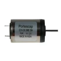 Portescap Low Inertia Type Servo DC Motor 18V DC 3.8W 6300 RPM 7 mNm Torque 2mm Shaft Diameter 22N28-208E.204