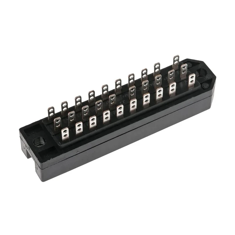 TE Connectivity 30 Way, Type Solder Class II, 3 Row Female Straight Rectangular Connector RP622