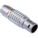LEMO Circular Connector Cable Mount Plug, 8 Contacts, 15 mm, Male, Push Pull 2120V, 10A, IP50, Brass FGG.2B.308.CLAZ