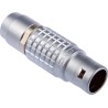 LEMO Circular Connector Cable Mount Plug, 8 Contacts, 15 mm, Male, Push Pull 2120V, 10A, IP50, Brass FGG.2B.308.CLAZ