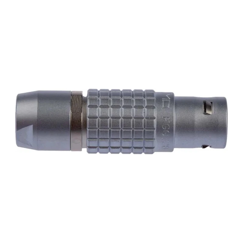 LEMO Circular Connector Cable Mount Plug, 8 Contacts, 15 mm, Male, Push Pull 2120V, 10A, IP50, Brass FGG.2B.308.CLAZ