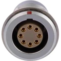 LEMO Circular Connector, 8 Contacts, Panel Mount, 18 mm Connector, Socket, Female, IP50 Protection, 2B Series EGG.2B.308.CLL