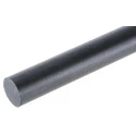 RS PRO Black Polyamide-Imide Rod 300 mm Length 12.7 mm Diameter Torlon 4301 Bearing Grade 260°C 164MPa Tensile 257-7120