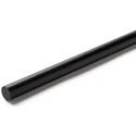 RS PRO Black Nylon Rod 1 m Length 12.5 mm Diameter Nylon 66, Molybdenum Disulphide Filled, High Tensile Strength 257-7209