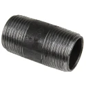 RS PRO Black Malleable Iron Fitting Nipple Male 1 in to Male 1 in 257-7928