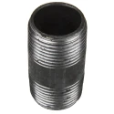 RS PRO Black Malleable Iron Fitting Nipple Male 1 in to Male 1 in 257-7928