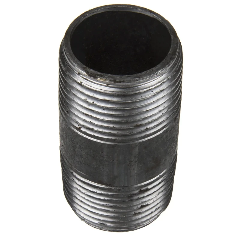 RS PRO Black Malleable Iron Fitting Nipple Male 1 in to Male 1 in 257-7928