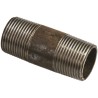 RS PRO Black Malleable Iron Fitting Nipple Male 1-1/2 in to Male 1-1/2 in 257-7940