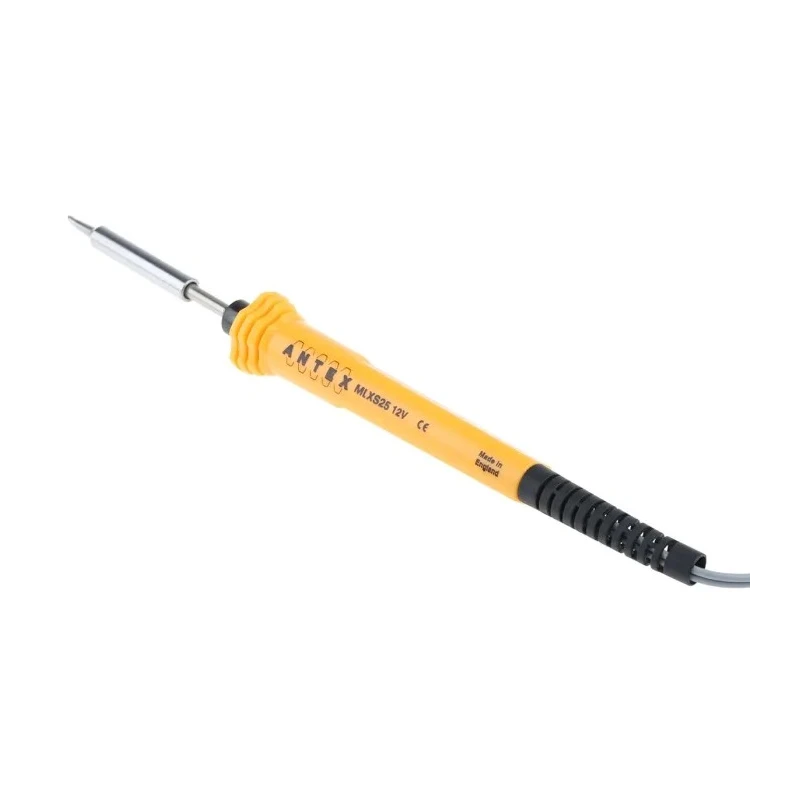 Antex Electronics Battery Soldering Iron 12V 25W Low Voltage MLXS Series S519470