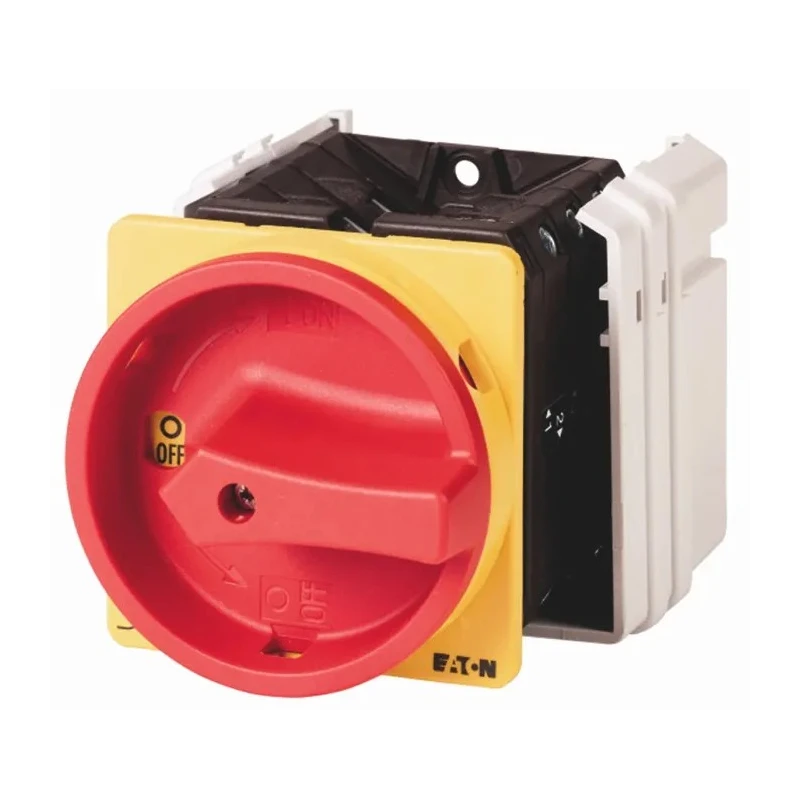 Eaton 1-Pole Panel Mount Isolator Switch 520A, IP65, 22 kW, Red Handle, Screw Terminal T5B IP65
