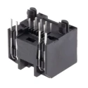 Amphenol Communications Solutions RJHS Series RJ45 Connector Female, Through Hole, Cat5 Unshielded Right Angle 1 Port 8 