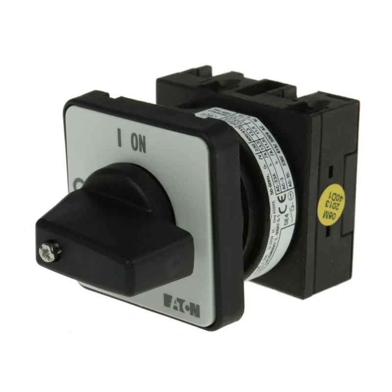 Eaton 2 Position 90 ° Rotary Actuator 20 A 690V AC Flush Mount Screw Terminal IP65 78627785 T0-1-8200/E/EZ-P1(RS257-9520)