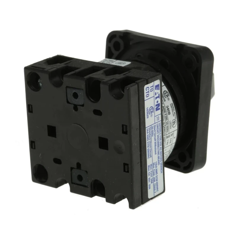 Eaton 2 Position 90 ° Rotary Actuator 20 A 690V AC Flush Mount Screw Terminal IP65 78627785 T0-1-8200/E/EZ-P1(RS257-9520)