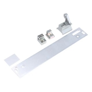 nVent SCHROFF Grey Aluminium Front Panel 3U Rack Unit 4 HP 19.98mm Width 20817443