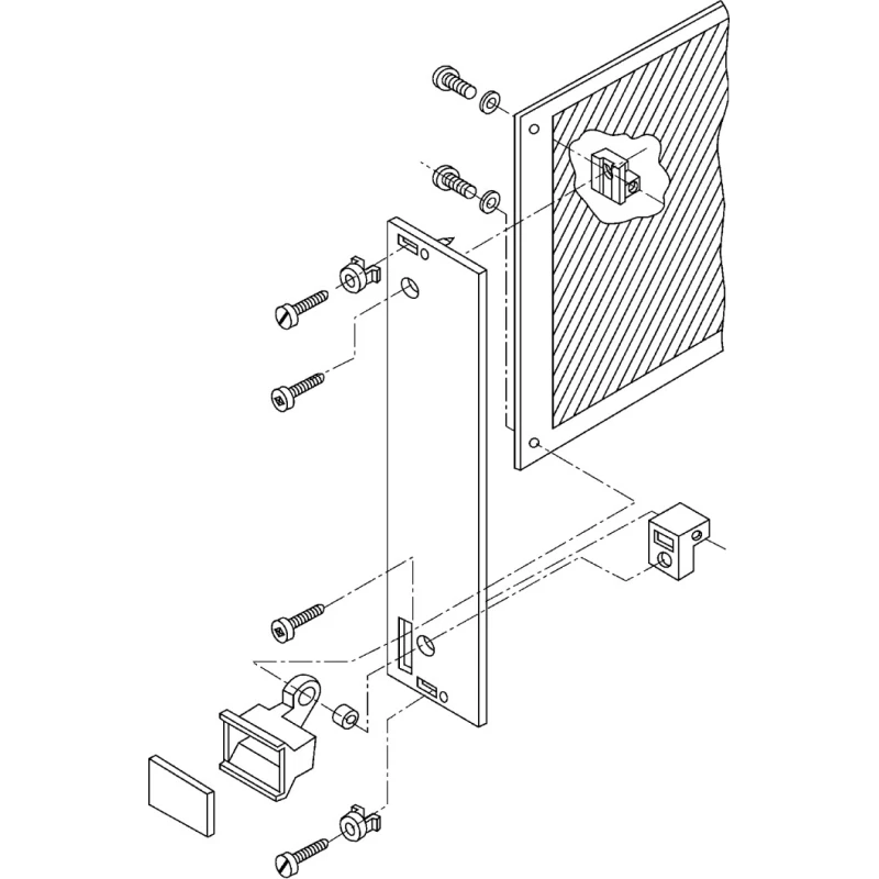 nVent SCHROFF Grey Aluminium Front Panel 3U Rack Unit 30.14mm Width 20817445