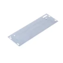 nVent SCHROFF Grey Aluminium Front Panel 3U Rack Unit 8 HP Horizontal Pitch 40.3mm 20817-447