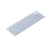 nVent SCHROFF Grey Aluminium Front Panel 3U Rack Unit 8 HP Horizontal Pitch 40.3mm 20817-447