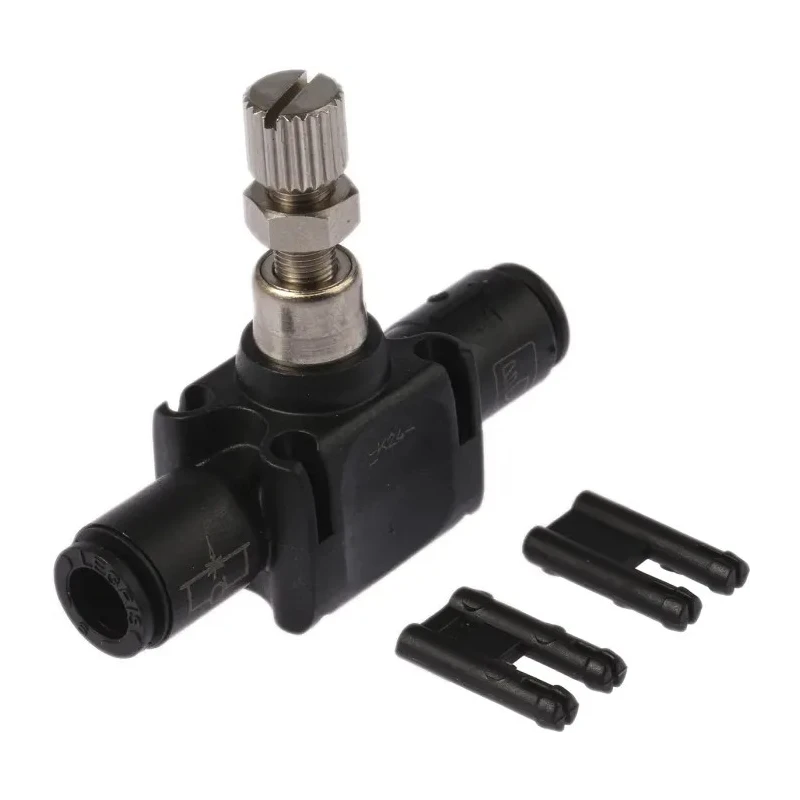Legris 7770 Series In-Line Polymer Flow Controller Flow Regulator, Tube 6 mm, Operating Pressure 1-10 bar 7770 06 00