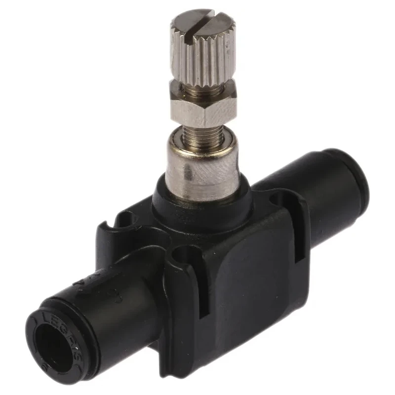 Legris 7770 Series In-Line Polymer Flow Controller Flow Regulator, Tube 6 mm, Operating Pressure 1-10 bar 7770 06 00