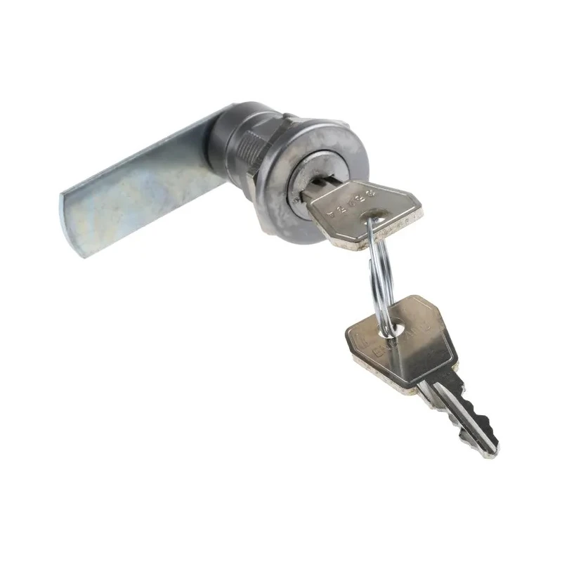 Euro-Locks a Lowe & Fletcher group Company Plastic Camlock Keyed Lock Panel-to-Tongue 22.6 mm, Panel Cutout 19.5 x 5600583