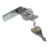 Euro-Locks a Lowe & Fletcher group Company Plastic Camlock Keyed Lock Panel-to-Tongue 22.6 mm, Panel Cutout 19.5 x 5600583