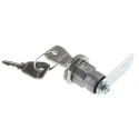 Euro-Locks a Lowe & Fletcher group Company Plastic Camlock Keyed Lock Panel-to-Tongue 22.6 mm, Panel Cutout 19.5 x 5600583