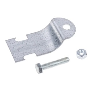 Unistrut Hot Dip Galvanised Stainless Steel Pipe Clamp 32mm Width, 14mm Fixing Hole Diameter M1120