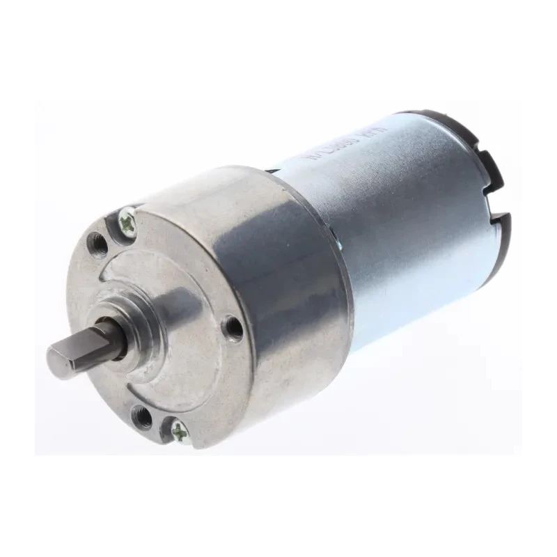 RS PRO Geared DC Geared Motor 12V dc 10 Ncm Torque 180 RPM 5 mm Shaft Diameter 258-8287