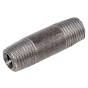 RS PRO Black Malleable Iron Fitting Nipple Male 1/4 in to Male 1/4 in 257-7883